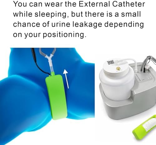 Female External Catheter System | Leak-Proof, Comfortable Urine Collector for Women | Incontinence Aid for Bedridden & Nighttime Home Care M5