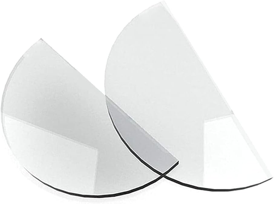 2Pcs Reusable Lenses Bifocal Liquid Stick-on Presbyopic Lenses Bifocal Reading Magnification Readers Silicone Lenses Liquid Reading Glasses, Vision Care, Health and Household
