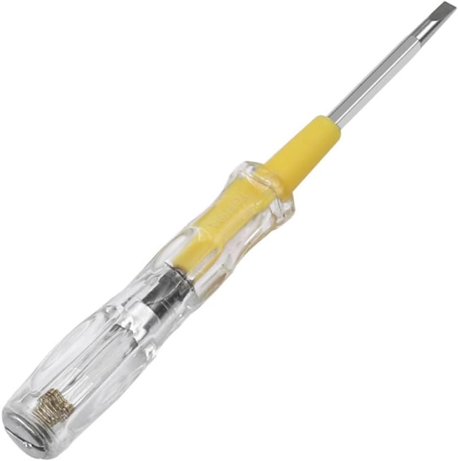 generic Intelligent Voltage Tester Pen Contact Voltage Tester Screwdriver Induction Power Detector Pen Electric Test Pen Screwdriver AC 100-500V, AMXE10FJBDUS