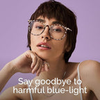 Gaoye Blue Light Blocking Glasses, Retro Round Eyewear Frame Anti Eyestrain Computer Glasses for Women Men (*Leopard)