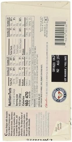 Chocolove Pure Milk Chocolate Bar, 3.2 oz