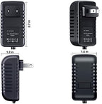 New 12V AC/DC Adapter Compatible with Snailax Gel Shiatsu SL-256 SL-256G SL256 SL256G Chair Pad +12V DC12V 12.0V 12VDC Power Supply Cord Cable PS Wall Home Battery Charger Mains PSU