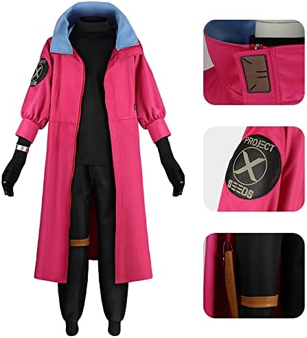 Trigun Cosplay Vash the Stampede Cosplay Costume Cloak Trigun Vash Cosplay Outfit Halloween Men