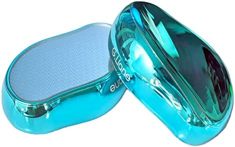 Nano Glass Foot File Callus Remover - Crystal Glass Pedicure Foot Care Foot Scrubber Painless Dry and Wet Use for Hard Skin Calluses Removal (Blue)