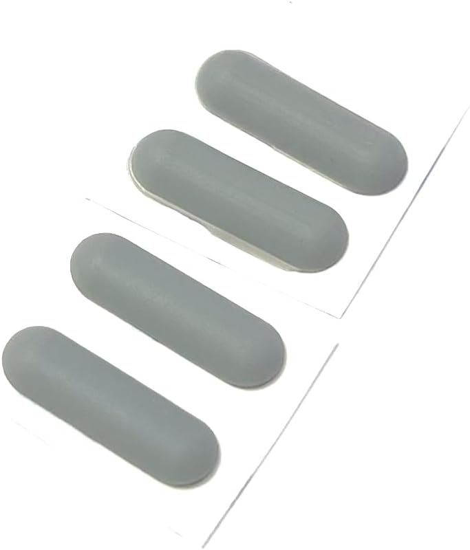 4PCS Rubber Foot Feet Bottom Base Cover Replacement for HP 820 G5 G6 830 G5 G6 840 G5 G6 850 G5 G6 725 G5 G6 745 G5 G6 735 G5 G6 Laptop Bottom Case Nonskid Silicone Bumper Rubber