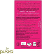 Pukka Herbal Teas Love Organic Rose Chamomile And Lavender Tea - Caffeine Free - Case Of 6 - 20 Bags