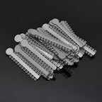 Angzhili Dental Ligature Ties for Braces,Orthodontic Ligature Ties,1040 Pcs Elastic O-Ring (Gray)
