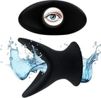 Black Hollow Butt Plug, Silicone Butt Plug Anal Expander Vaginal Expander Anal Stretcher for Anal Trainer Anal Play, BDSM Adult Sex Toys Anal Toys for Men & Women Gay Couples(S)