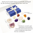 Crystals and Healing Stones, Healing Crystals, Chakra Stones,Crystals and Stones, Healing Crystals and Stones, Crystal Set, Crystal Gift Box