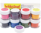 Hobbyland Powder Food Color Kit, Professional Powder Food Coloring Set, 8 Colors, 4 Gram Jars