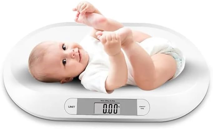 SIKE Feline Scale, Digital Portable Pet Dog Cat Scale; Comfort Baby Scale, 44 Pound Capacity, 3 Weighing Modes, Accurate Digital Scale for Infants, Toddlers, and Babies