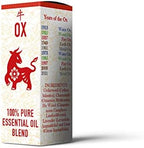 Mystix London | Ox - Chinese Zodiac Essential Oil Blend 10ml - for Diffusers, Aromatherapy & Massage Blends | Perfect as a Gift | Vegan, GMO Free