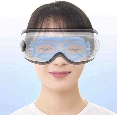 Eye-Massager-with-Heat-Vibration and Heat, Electric Portable Massager to Relieve Nerve Pain,Sore and Dry Eyes, Rechargeable