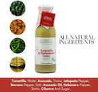 Patricia Quintana Avocado & Habanero Salsa - Authentic Artisanal Mexican Ingredients, Made with Keto Friendly Virgin Avocado Oil. Perfect topping to your tacos, burritos, enchiladas or other favorite food (12 oz, 2 Bottles)