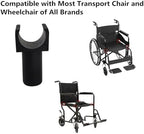 Replacement of The Wheelchair Seat Rail Guide, Fit 7/8 Inch Tubing,Universal Parts for Transports Chairs and Wheelchair(Black -3pcs)