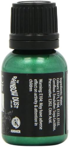 Rainbow Dust Metallic Paint Holly Green