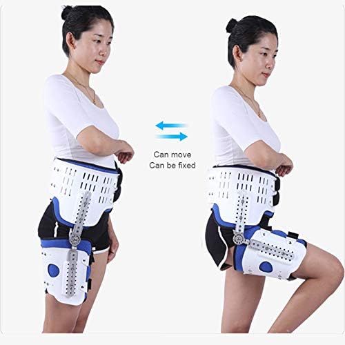 ROM Hinged Hip Stabiliser Support Brace, Stabiliser Corrector Support Brace Adult Hinged Hip Abduction Orthosis for Hip, Sciatic Nerve Pain Relief