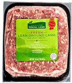 New Zealand Spring Lamb, Fresh New Zealand Ground Lamb Brick, 1 lb
