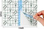 150 Pieces Stretch Adhesive Bandages Transparent Film Dressing Bandages Waterproof Adhesive (3. 9 x 5. 1 Inch)