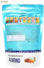 El Sherouk Mixed Milk & White Chocolate Covered Dates with Almond – Medium Size – 250 g (8.82 oz)