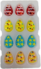 Edible Candy Easter Egg Dessert Sprinkles Spring Sprinkle Party Cookie DIY Cake Cupcake Topper Icing Frosting Decoration Easter Supplies