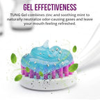 TUNG Tongue Gel, Natural Mint Blast Tongue Cleaner Paste, Bad Breath Odor Eliminator, Halitosis Defense, BPA Free, USA Made (2-PACK)