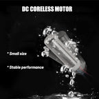 6 Pcs DC Coreless Vibration Motors 7x25mm Micro Vibrating Motors 1-6V 8000-20000RPM for Electronic Vibration equipments and DIY Projects