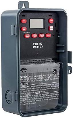 EWZ Series Multipurpose Control Astronomic 7 Day Time Switch, 120-277 VAC Input Supply, 1 Channel, DPST Output Dry Contact