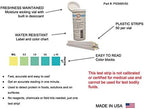Residual Protein Food Test Strips, 0-10 g/L [Vial of 50 Strips]