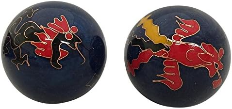 Baoding Balls Chinese Health Massage Exercise Stress Balls - Dragon #3