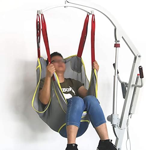 Toileting Sling, mesh Full Body Harness with Opening for Comfy Toilet Lift for bariatric Nursing Elderly Disabled
