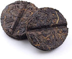 Raw Sheng Pu-erh Tea, Classic Aged Fermented Puerh Tea Cake, 20ct Chinese Sheng Pu'er 40+ Cups Of Tea