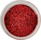 RUBY RED Luxury Cake Disco Diamond Dust, 6 grams for Cakes, Cupcakes, Cookies, Icing, Chocolate Wedding Party Baking Cupcake Cookie Ice Cream Decoration Supplies