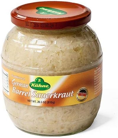 Kuehne former Gundelsheim Barrel Sauerkraut (1.8 pound) - PACK OF 3