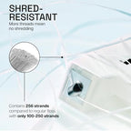 REACH Waxed Dental Floss,Unflavored, Plaque Remover for Teeth, Shred Resistant, Floss Slides Smoothly, Easy to Use, Waxed, Deep Cleaning Teeth, Oral Care, PFAS Free, for Adults & Kids, 1 Pack, 55 yd
