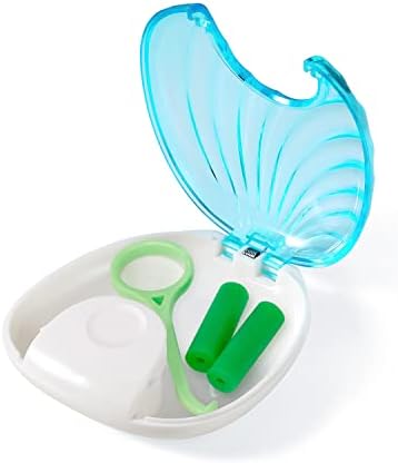 JMU Retainer Case, Blue Orthodontic Dental Mouth Guard Case
