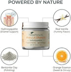 Nelson Naturals Hydroxyapatite Toothpaste 3.3 OZ - Vanilla Orange Flavor - Remineralizing & Detoxifying with Bentonite Clay - Natural & Cruelty-Free - Strengthen & Protect Enamel