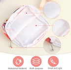 YUXIANLB Sanitary Napkin Storage Bag, Portable Period Bags for Teen Girls, Tampon Disposal Bags Teen Pads Feminine Product Organizer, First Period Kit Pouch for Girls (Cat)