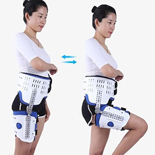 Hip Stabiliser Support Brace, Stabiliser Corrector Support Brace Adult Hinged Hip Abduction Orthosis for Hip, Sciatic Nerve Pain Relief，Both Legs