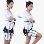 Hip Stabiliser Support Brace, Stabiliser Corrector Support Brace Adult Hinged Hip Abduction Orthosis for Hip, Sciatic Nerve Pain Relief，Both Legs