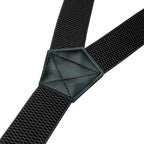 JEMYGINS 1.48" Wide Heavy Duty Suspender with 4 Swivel Hooks for Jeans Pants