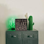 E-view Wood Box Sign with Quotes A Piece of My Heart Lives in Heaven, Memorial Sign Table Wall Decor 5.75 x 5.75 inches
