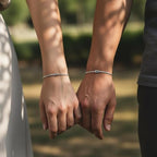 Matching Couple Bracelets – Infinity Promise Love Knot BFF Bracelets for Women & Men, Hypoallergenic Non-Tarnish Friendship Jewelry, Bestie Gifts, Forever Relationship Jewelry for Her/Him
