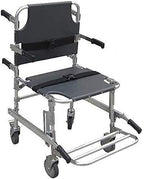 Evacuation Up and Down Stretcher Chair Folding Aluminum Alloy Medical Lift Emergency 4 Wheels Ambulance Firefighter Evacuation Climbing Transport