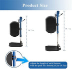 Wheelchair Lift Leg Rest，Wheelchair Foot Rest，Drive Wheelchair Parts ，for Standard Wheelchairs（1pair）