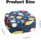 Period Bags for School, Sanitary Napkin Storage Bag for Feminine Pads, Baseball Ladies Menstrual Cup Pouch Sanitary Pads Organizer