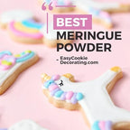 Meringue Powder (14oz) For Royal Icing, Premium Quality, High Egg White Formula, Create Incredible Royal Icing or Frosting for Sugar Cookies, Naturally Flavored, Verified Gluten Free, Non-GMO Sourced