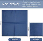 300 Count Navy Blue Beverage Napkins,2-Ply Navy Cocktail Napkins,Disposable Blue Party Napkins for Dinner Wedding Birthday Party Graduation