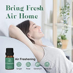 ASAKUKI Essential Oils, Essential Oil for Diffusers for Home, Well-Being Kit Gifts for Mom- Calm Mind, Sweet Dreams, Happy, Relax, Air Freshening, Immunity for Aromatherapy, Humidifiers, 6x10ml
