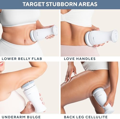 Vibro Sculpt Pro Body Sculpting Machine – Handheld Lymphatic Drainage Massager & Anti Cellulite Massager – Body Contouring Device & Skin Tightening Device for Stomach, Legs & Arms